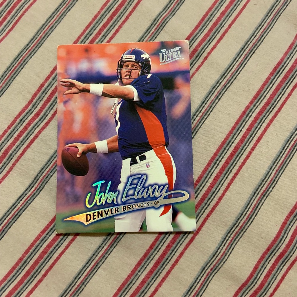John Elway Fleer 97 Ultra Denver Broncos